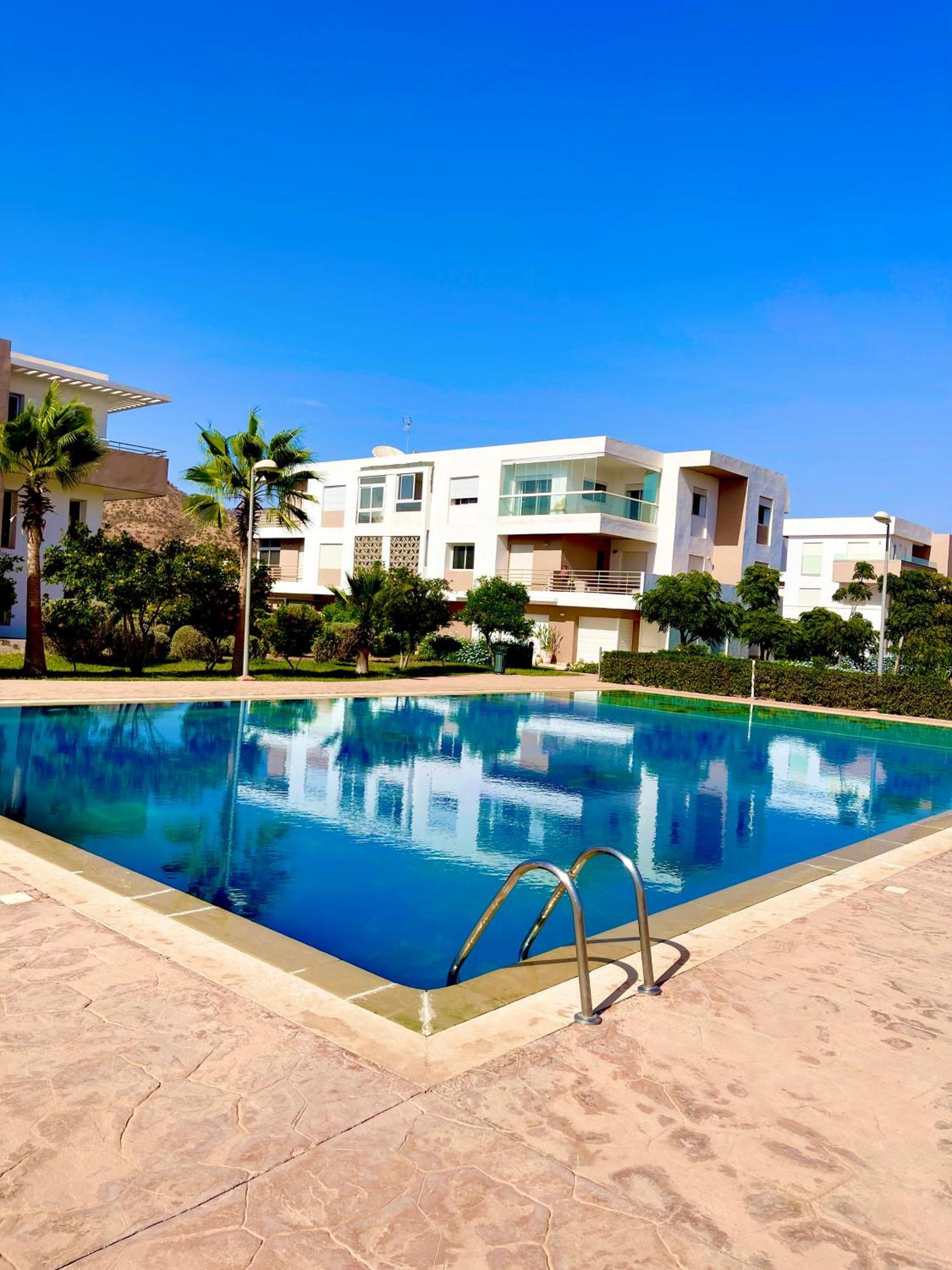 Vue Sur Piscine Et Montagne Imi Ouadar Taghazout
